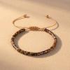 Women Bracelet Adjustable Length Natural Stone Beads Bracelet Bohemia Style Stackable Bracelet Versatile Jewelry Accessory
