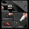 Power Strip With USB Multi Plug Outlet Extender 14 AC Outlets 3 USB A 1 USB C Ports Wall Plug Extender For Home Office