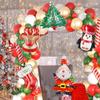 6pcs/set 16 inch mini Christmas balloon set, Christmas decoration, Christmas gift balloon