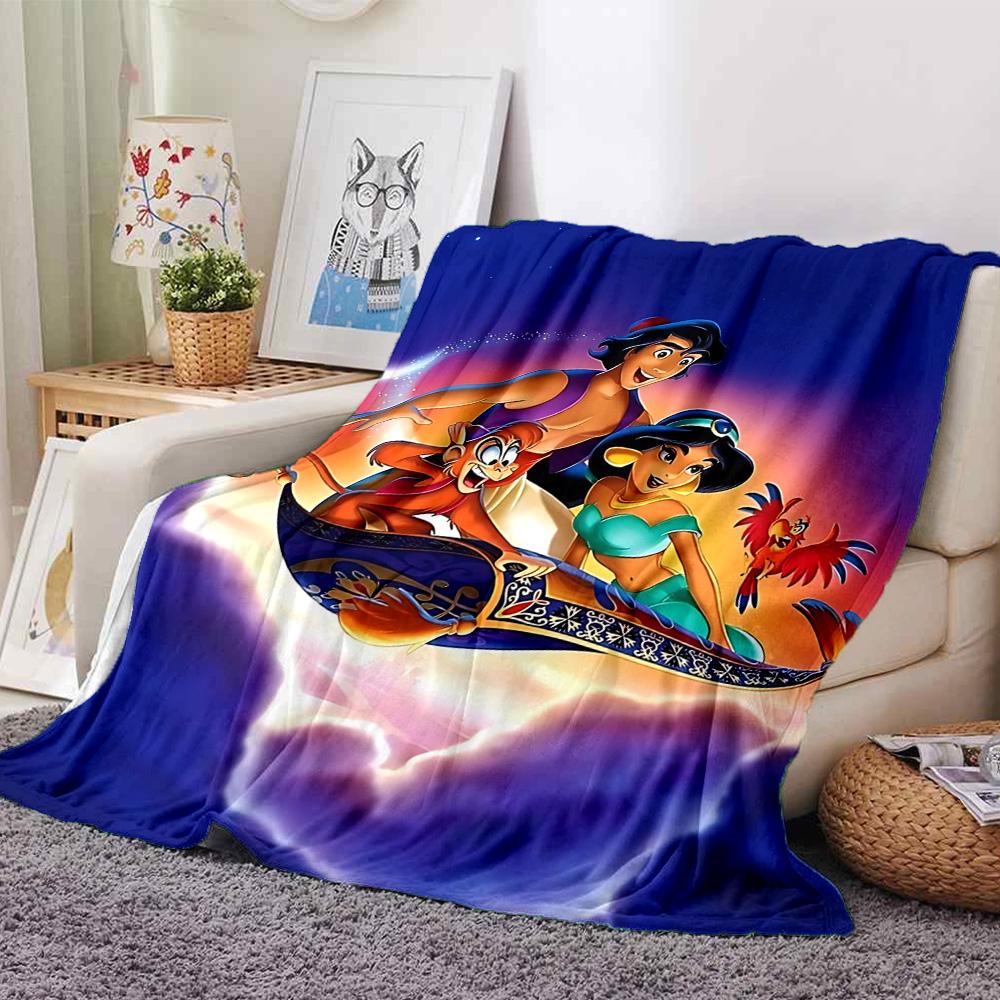 1pc Magic Carpet Ride Adventure flannel Blanket for Super Soft Cute Comfort Blanket for Travel Bedding Couch Sofa Blanket Y73021