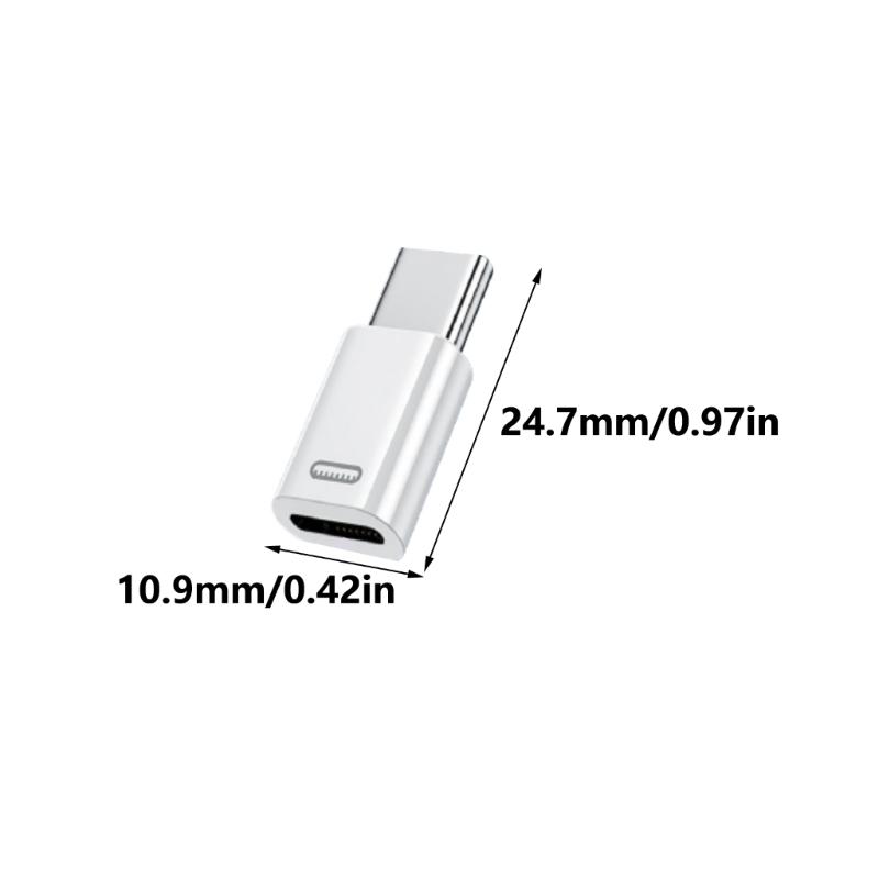 Superior Durability PD27W Fast Charge To Type C Converters For Phone 15/16 Phone With Durability Design