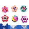 New Crocs Flower Series: Cute PVC Shoe Charms for Versatile and Cool Clogs