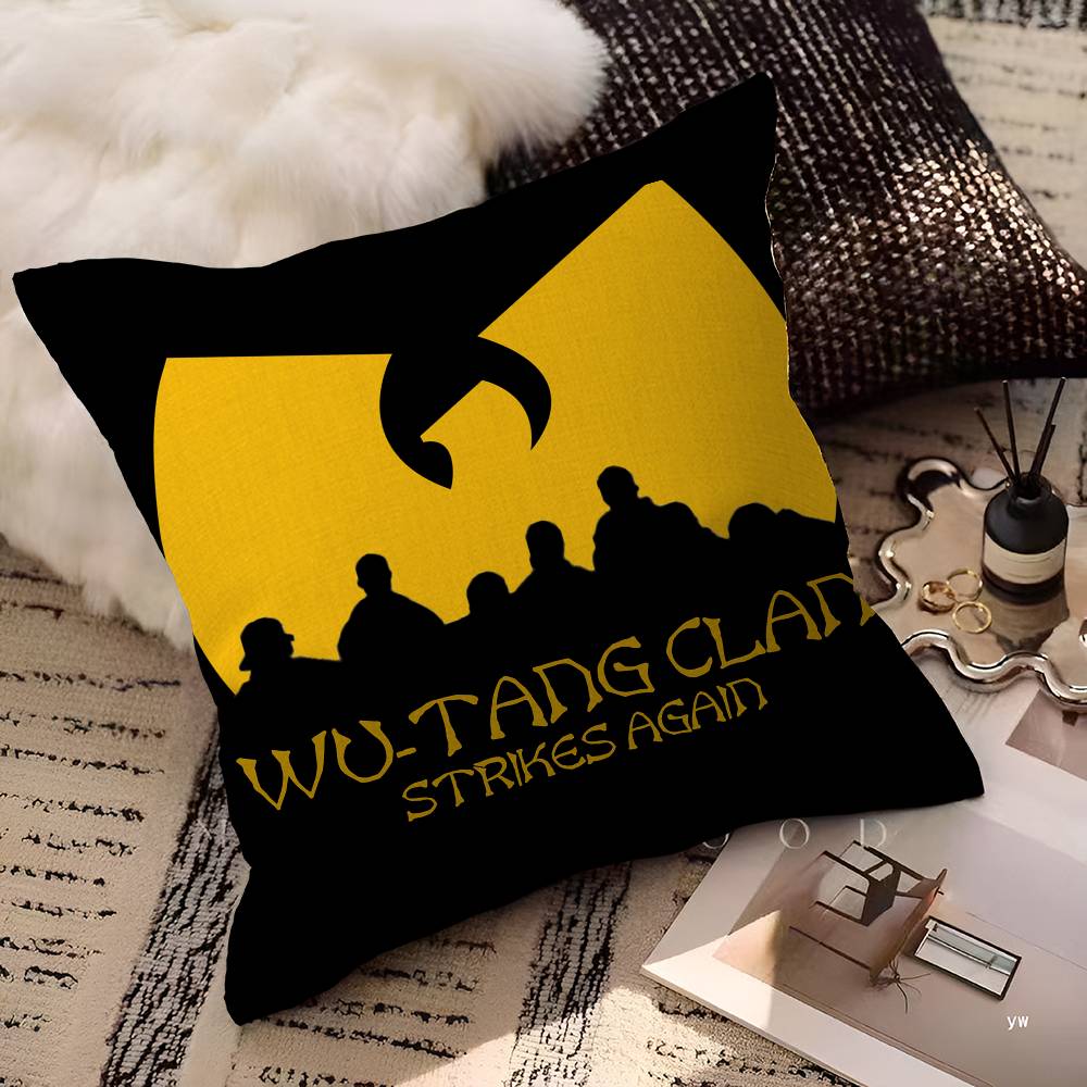 WU-TANG-CLAN HIP-HOP Pillow Gift Home Office Decoration Bedroom Sofa Car Cushion Cover case 45x45