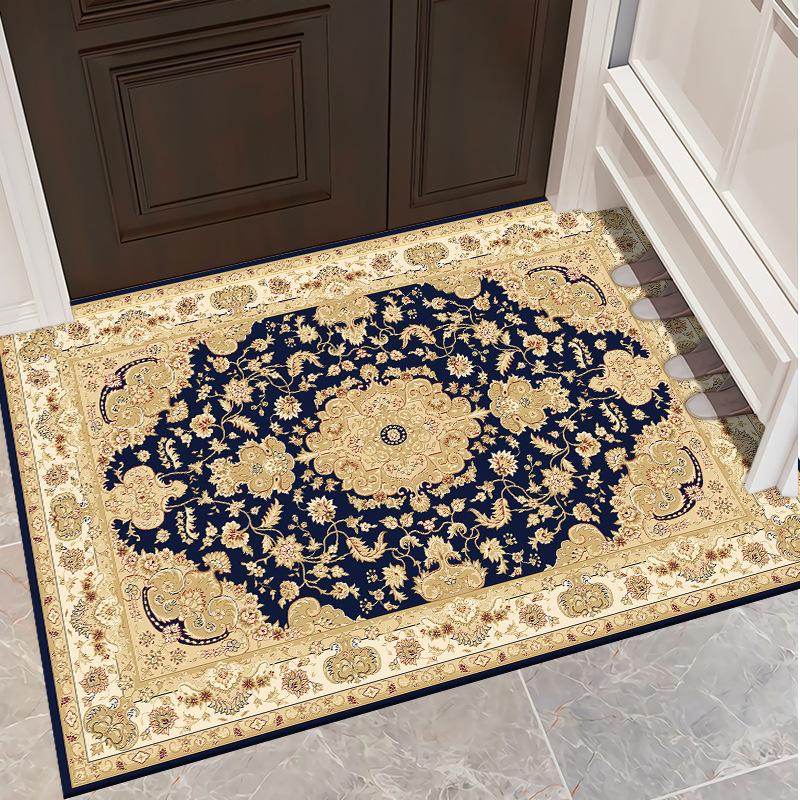 Vintage Living Room Carpet Ethnic Style Bedroom Bedside Carpet Hotel Homestay Fully Carpeted