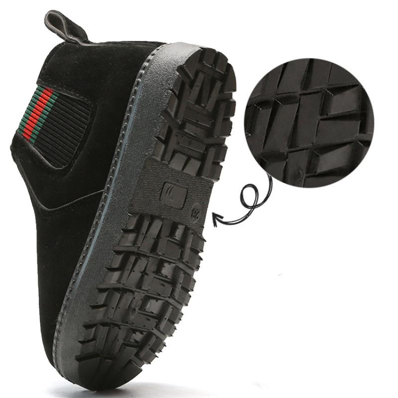 Martin-Stiefel für Jungen und Mädchen, verdickte Schneestiefel mit weicher Sohle, rutschfeste Winter-Baumwollschuhe für Kinder