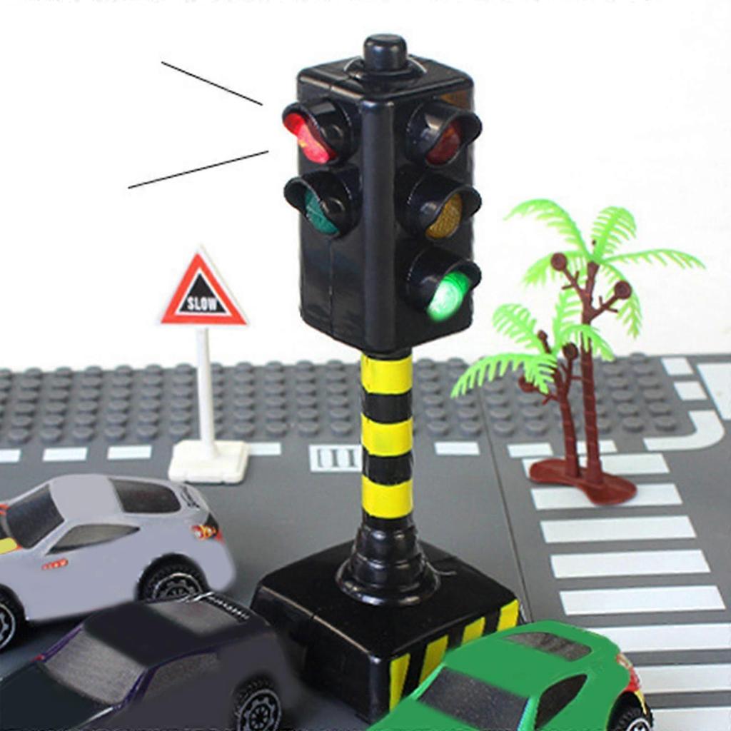 4X Electric Traffic Light Toy Traffic Rule Cognition Toy for
