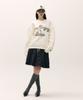 Seteo Bon Voyage Boucle Brushed Sweatshirt Cream