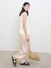 COTE28-1 Loose Fit Satin Pants