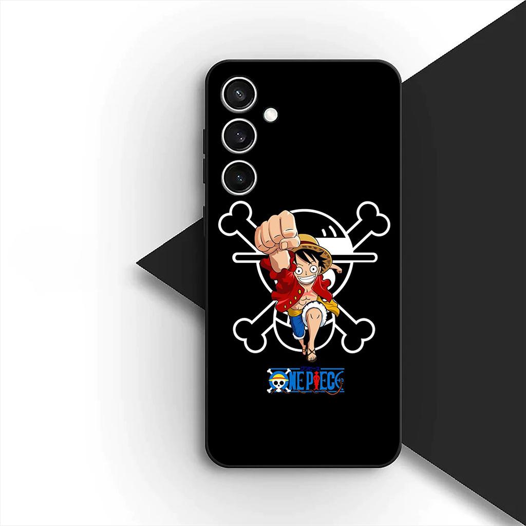 Cover for Samsung Galaxy S24 S25 S23 FE Ultra Plus S7 Edge S25+ S23+ A56 5G Casing Phone Case Boa Hancock One Luffy Pieces