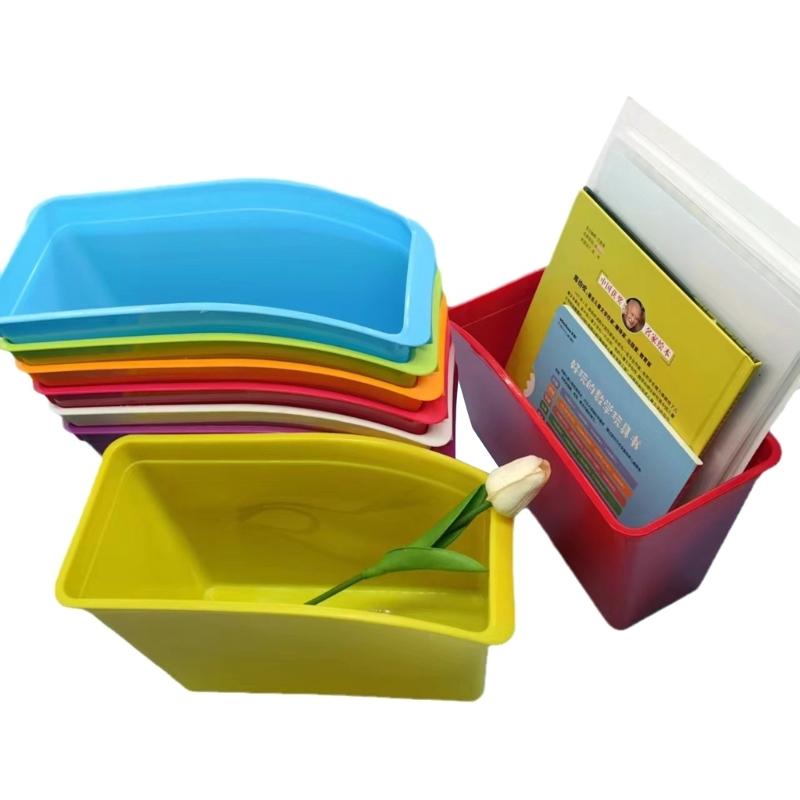 File Storage Box Document Organizer Box Plastic File Box Practical Stationery Organizer for Document Organization