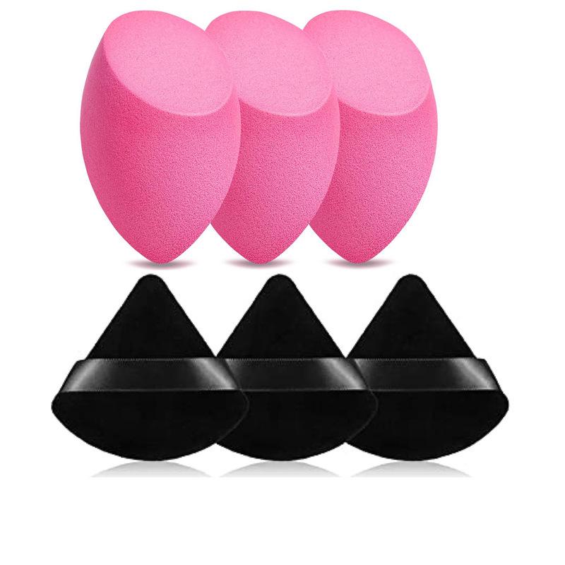 Cross-Border Triangle Powder Puff: Loose Powder Makeup Tool