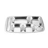 Anmu 304 Stainless Steel Divided Meal Tray