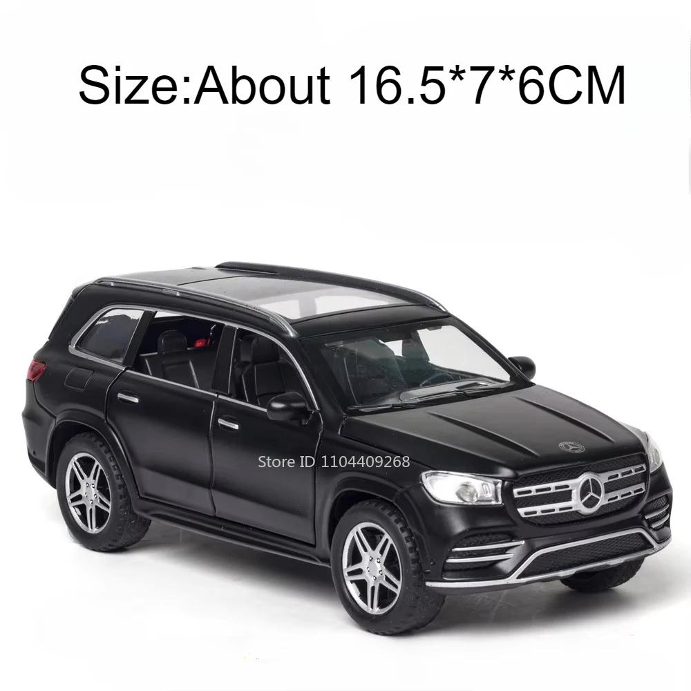 1:32er Maßstab GLS580 G65 SUV Automodell Spielzeug Die-Cast Metall Simulation Sound Licht Pull-Back Fahrzeugmodelle Sammlung Beste Geschenke