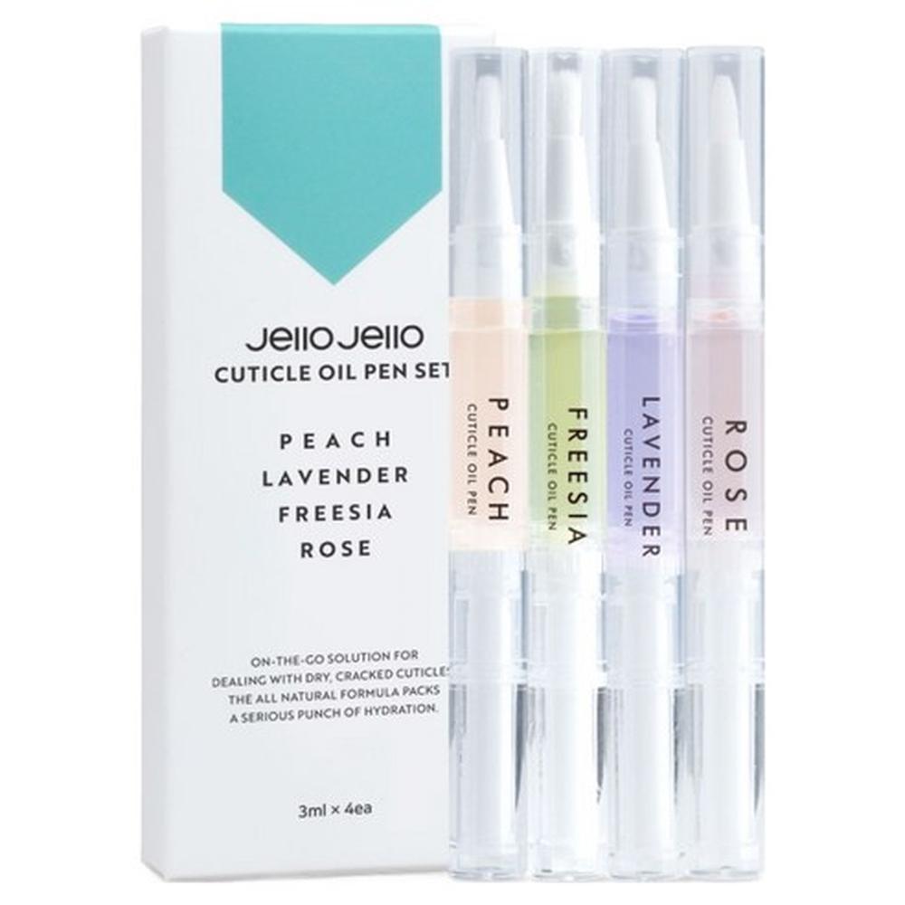 

Jello Jello Масло-карандаш для кутикулы и ногтей 4 вида в наборе 12 мл 12ml