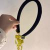 Elegant Gemstones Green Tassels Headbands Elegant Design Comfortable Headwear Great for Fashionable Women Daily Wear