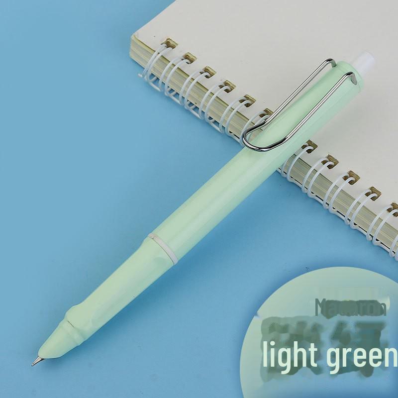 Zhengzi Student Fountain Pen - Iridium Gold 0.5mm Nib, 0.38mm Replaceable Ink Capsule, Steel Construction