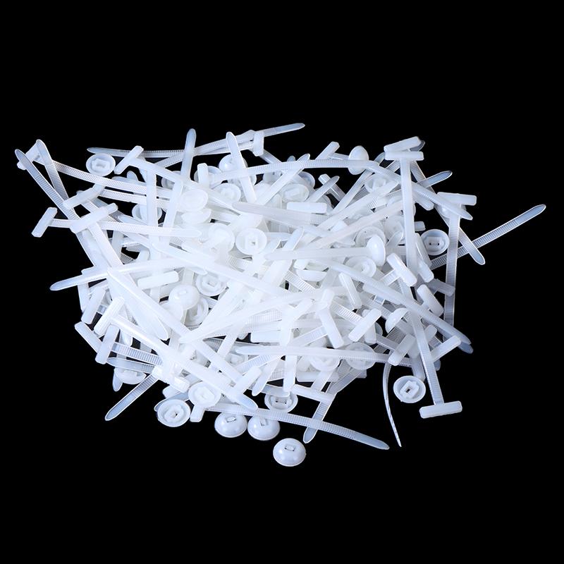50/100Pcs Nylon Universal Cable Tie Buckle Multipurpose Cable Ties Tool Heavy Duty Self Locking Zip White Zipties For Car Repair