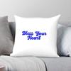 Megan Moroney Bless Your Heart Square Pillowcase Polyester Linen Velvet Printed Decorative Pillow Case Sofa Cushion Cover X