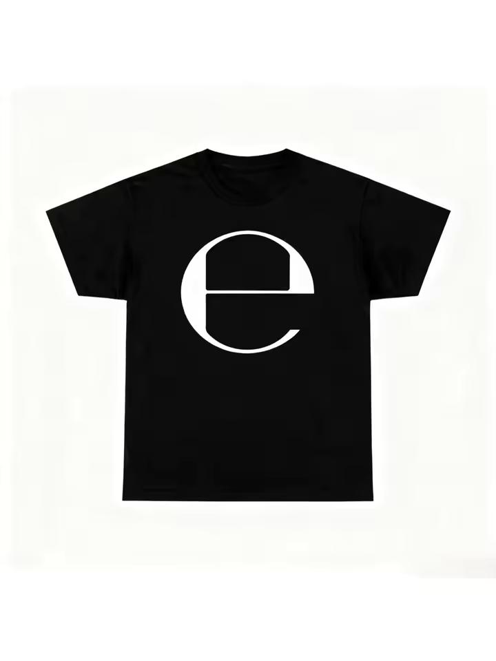 Ecco2K "E" Album T-Shirt – Drain Gang / Bladee / Yung Lean / Sadboys – Hochwertiger Druck – Streetwear / Y2K Stil