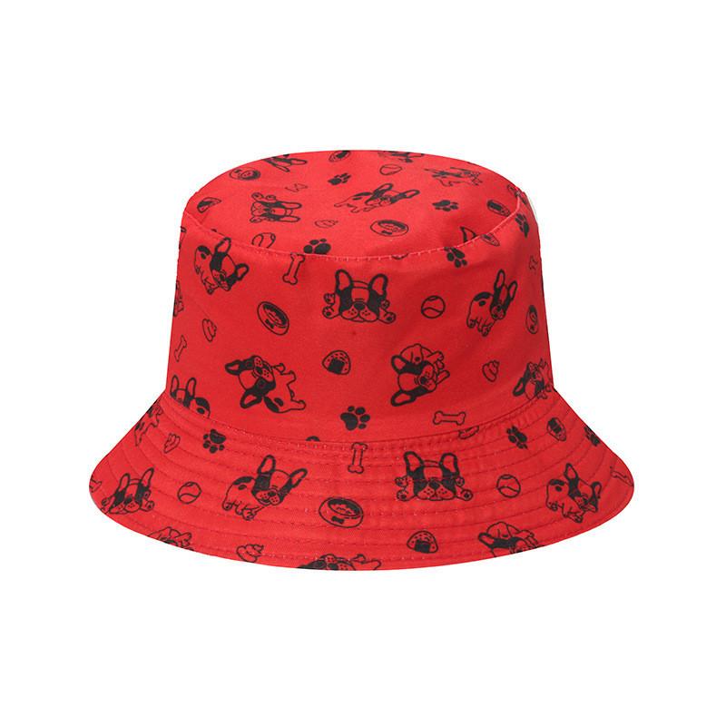 Bucket Hat Floral Four Leaf Clover Fisherman Hat Sun Protection Beach Hat Women