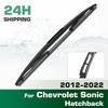 Rear Windshield Wipers Blades,Premium All-Season Wiper Blades Replacement For Chevrolet Sonic Hatchback 2012-2022