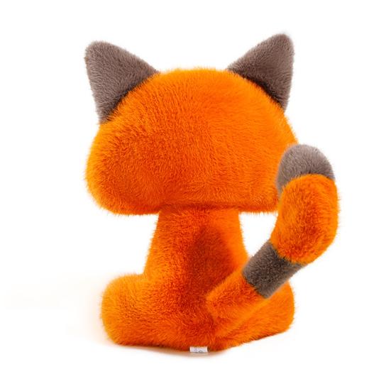 Cool Cat Plush Toy Soft Stuffed Animal for Kids Cute Kitten Doll PP Cotton Birthday Gift for Boys Girls Fun Desk Decor