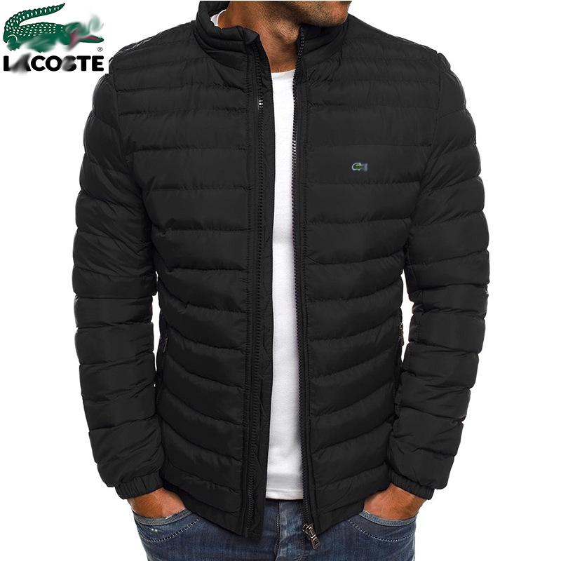

New Men s Autumn/Winter Lightweight Cotton Jacket: French Slim-fit with Stand-up Collar, Warm and Trendy. Extra Small (XS)