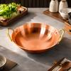 Rust-Resistant Stovetop Pot with Copper Base Food-Grade Round Stainless