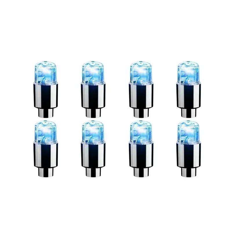 Wheel Lights Cap Car Auto Wheel Tire Tyre Air Valve Stem LED Light Cap Cover Accessories For Bike Car Motorcycle Waterproo
