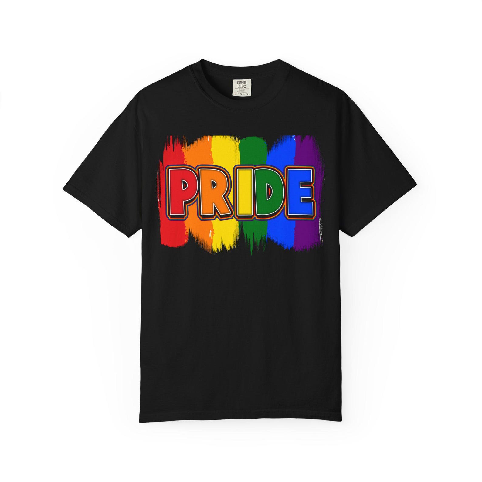 Pride Unisex Garment-Dyed T-Shirt - Celebrate Love & Diversity S
