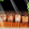Meridian Scrapping Ox Horn Massage Comb Shampoo Comb Buffalo Horn Meridian Comb  Men