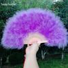 Plush Feather Fan: Thickened Cheongsam Dance Fan 50x30 with Free Shipping