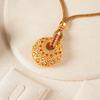 New Chinese Style Retro Palace Style Hollow Versatile Necklace Pendant