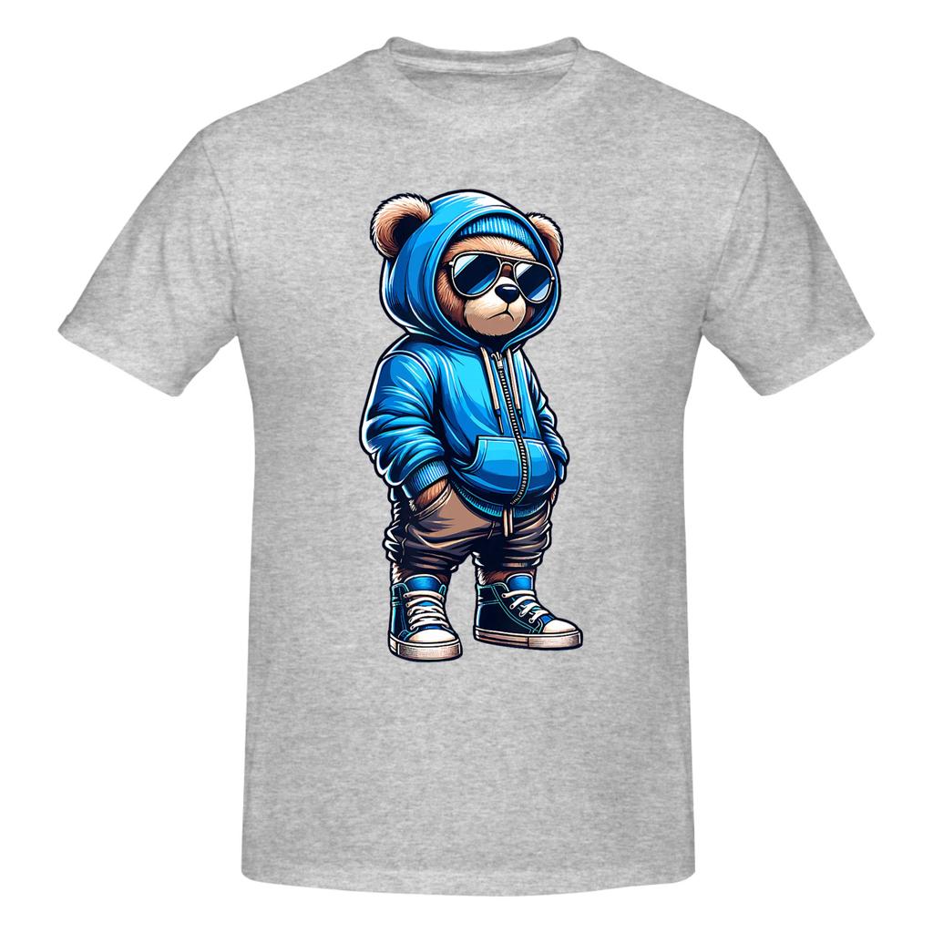 1 Piece Cool Funny 100 Cotton Tshirt Bearbrick Tees Tops For Unisex