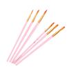 6pcs Paint Brushes Multimodal Nylon Hair 6 Different Sizes Oil Paint Brushes for Oil Watercolor Painting Gouaching Gift