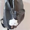Adorable White Cloud Plush Keychain: Perfect Bestie Gift & Bag Charm Decor
