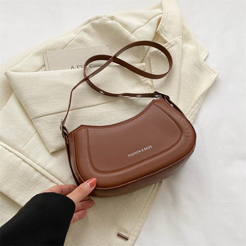 Stylish Retro Crossbody Bag 2023 Winter New Bag Women Simple Small Shoulder Bag Casual Korean Small Square Bag