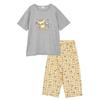Kaitakufamily Sanrio Characters Pompompurin 30th Anniversary Ladies Roomwear Pajamas Short Sleeve 7/10 Length Pants Summer
