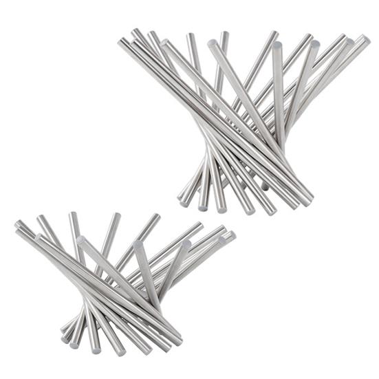 Yousheng Fruit Basket for Kitchen Counter Stainless Steel Fruit Bowl Folded Rotation Fruit Stand Holder Decorative Bread Vegetables Snacks Storage