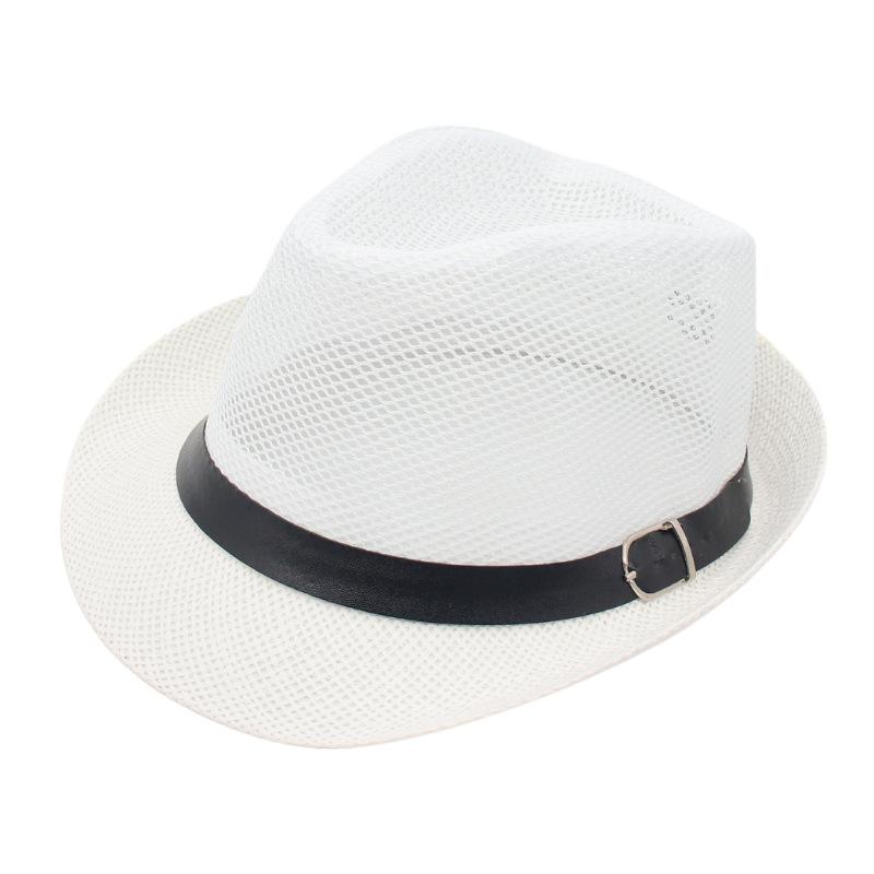 Ausgehöhlter Cooler Zylinder, Kleine Gürtel-Accessoires, Panamahut, Sonnenschutz, Sommerfoto Triby