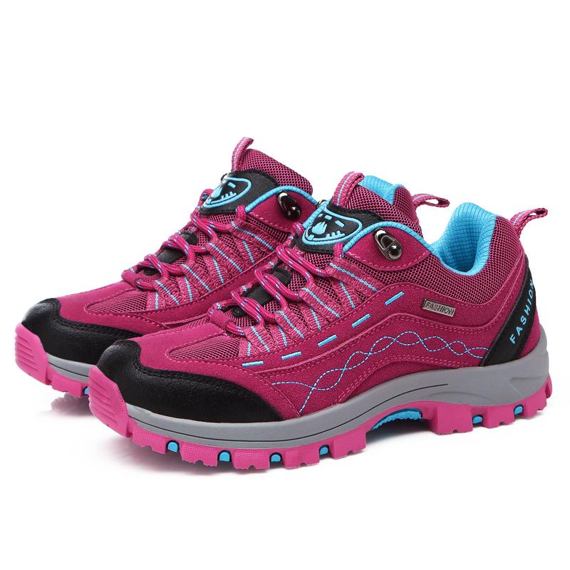 

Couple s Waterproof Hiking and Climbing Shoes - Wear-resistant, Casual Off-road Travel Footwear 36