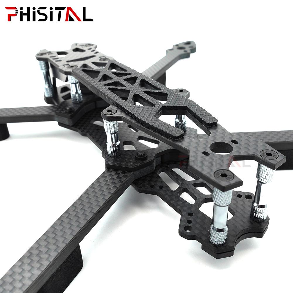 Mark4 HD Carbon Fiber FPV Frame Freestyle 5/6/7 inch 240mm Wheelbase for air unit RC Quadcopter Racing Drone parts