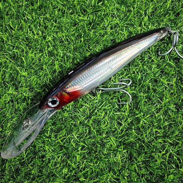 Trolling Minnow Fishing Lures 12 14 16 18cm 32g 49g 73g 92g Floating Sinking Wobblers Hard Bait for Pike Saltwater Fishing Lure
