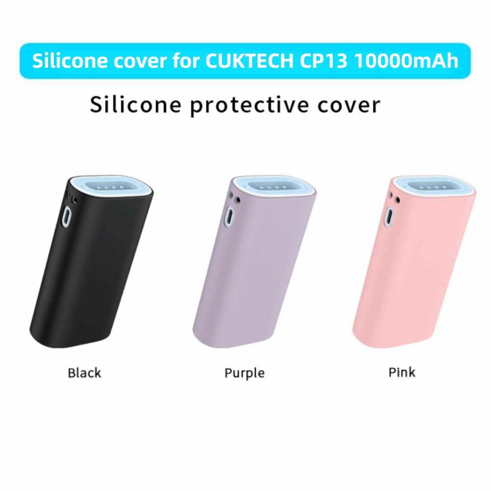 Anti Drop Portable Charger Protective Case Full Protective Cover for CUKTECH CP13 10000mAh Travel