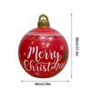 Inflatable Christmas Yard Decorations 24 Inch Ball Christmas Ornament With Light 16 Colors Giant Ornament For Garden Lawn Yard