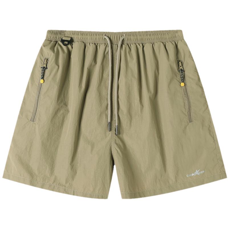 TonLion Women's Elastic Waist Casual Shorts