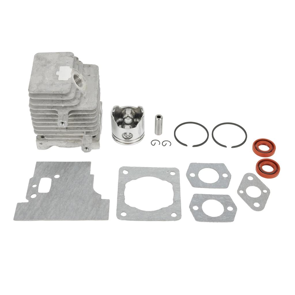 Cylinder Piston Rings Pin Rebuild Kit For Stihl Trimmer FS85 FS85R FS85T FS85RX Grass Cutter Garden Pruning Part Replacement