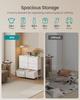 SONGMICS Dresser for Bedroom, Chest of Drawers, Steel, MDF, 6 Non-Woven Fabric Drawers, Storage Organizer Unit, Closet, Entryway