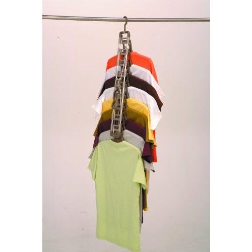 Twin Mall Laundry Drying Rack, Horizontal Aluminum Hanger 40-Piece Set & 9-Row Aluminum Hanger FS-1