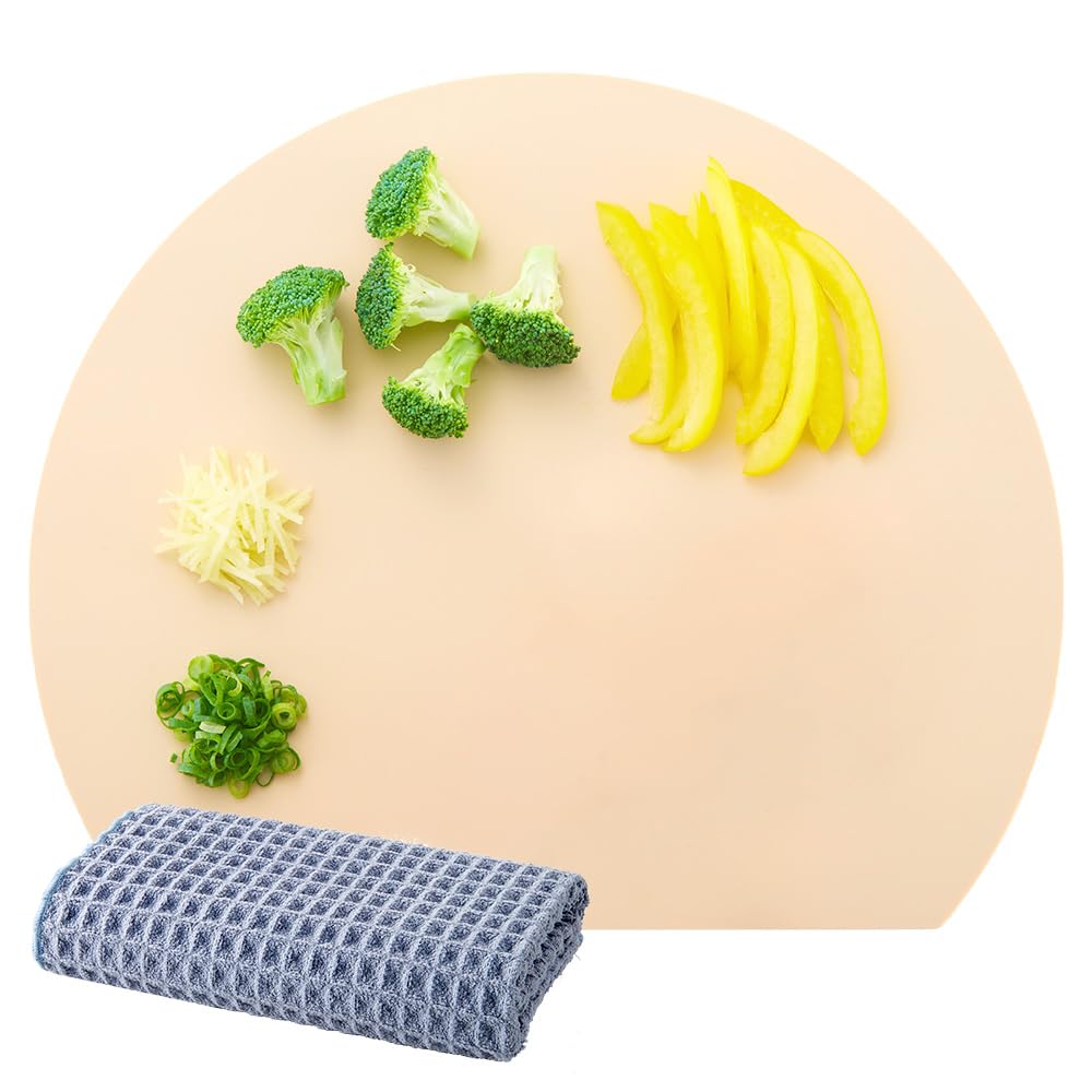 

Aimedia Разделочная Посудомоечная машина 35 x 29 Включает Сушку и Кухонную доску для посуды, Круглая, Безопасная, см, Бежевая, Термостойкий Эластомер, D-образная,